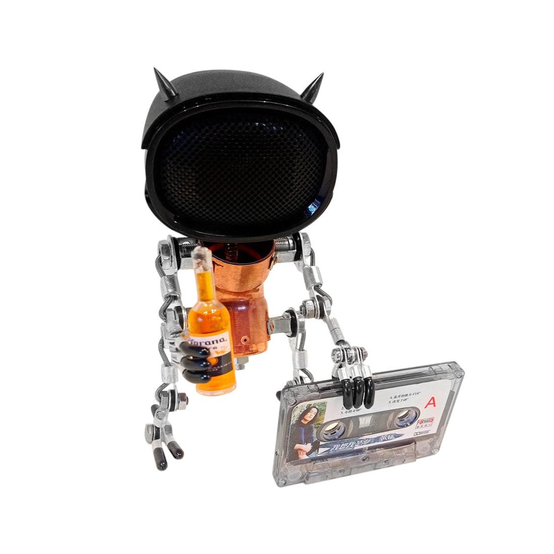 3D Metal Bluetooth Wireless Robot RN-001 Speaker Home Decoration