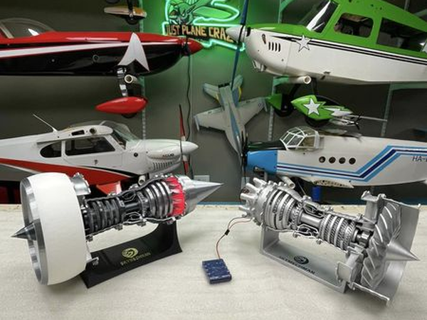 Just Plane Crazy:Building a 3d Jet Engine, Driving todays Youth with STEM | Stirlingkit