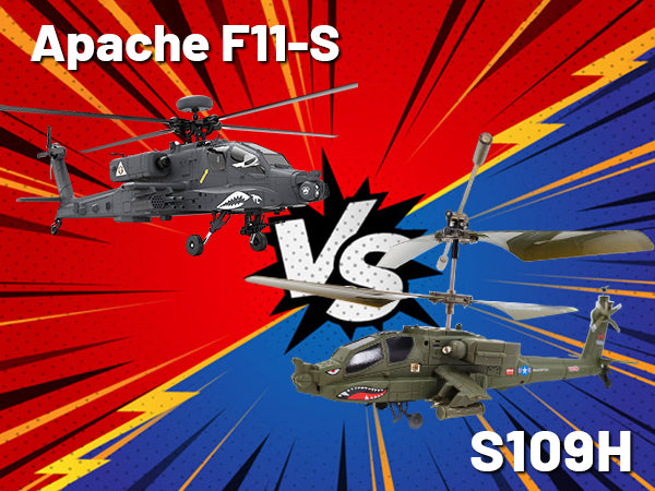 Dronepedia：What is the difference between S109H and F11-S Apache? | Stirlingkit