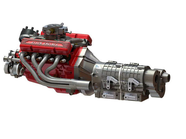 Cison Produces a Fully Metal V8 Gearbox Transmission: How Strong is it? | Stirlingkit