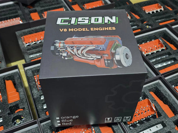 Cison V8 Engine Finished 100% Re-production & Some Exciting Updates! | Stirlingkit