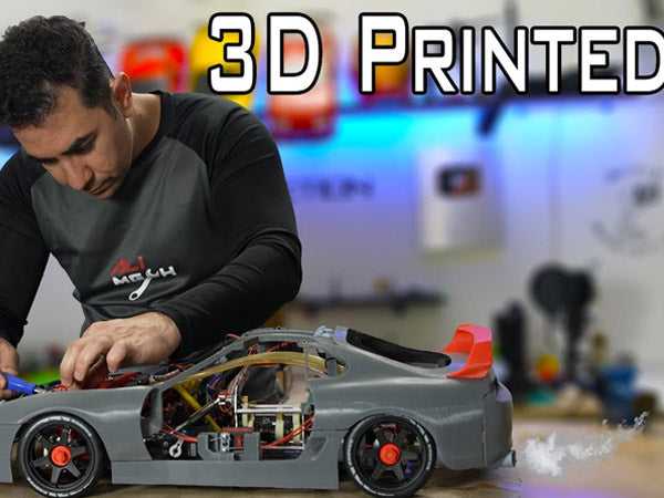 Scale Addiction: How to Build the Ultimate 3D Printing 1/8 Supra RC Car? | Stirlingkit