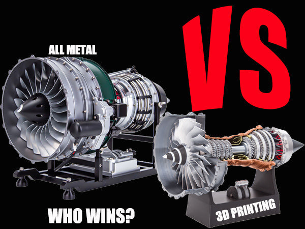 7 Reasons Why Teching DM119 Metal Turbofan Engine Beats 3D-Printed Kits | Stirlingkit