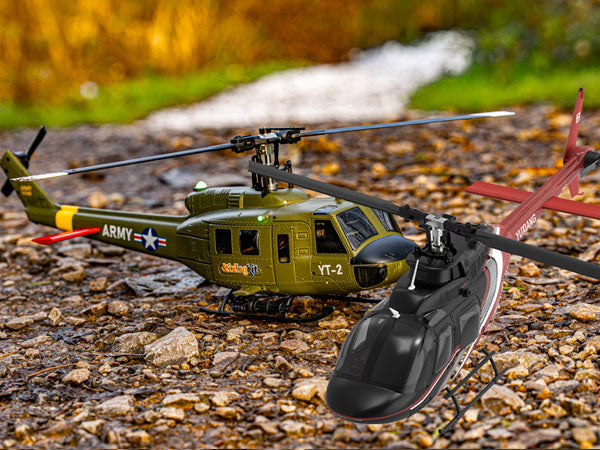 YuXiang 1/27 Bell 206 vs Huey UH-1 Mini RC Helicopter– A Detailed Comparison | Stirlingkit