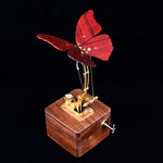 DreamDancer Steampunk Butterfly Wooden Model Kits Showpiece - Gift for Musician - stirlingkit