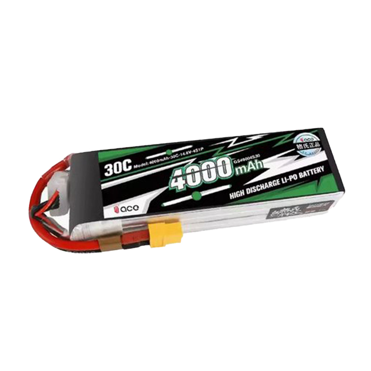 4S 4000mAh LiPo Battery with XT60 Connector for JCZK 300C PRO RC Helicopter