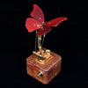 DreamDancer Steampunk Butterfly Wooden Model Kits Showpiece - Gift for Musician - stirlingkit