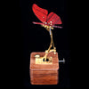 DreamDancer Steampunk Butterfly Wooden Model Kits Showpiece - Gift for Musician - stirlingkit