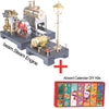 RETROL DIY Steam Beam Engine Model with Boiler & Centrifugal Flyball Governor Model Assembly Kit