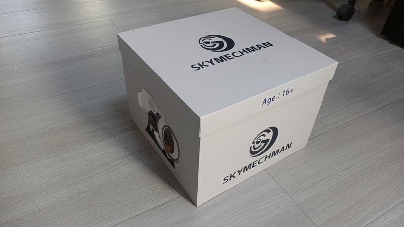 SkyMechman NTR-900 Building a 1/30 Turbofan Engine Model Kit - Build Your Own High Bypass Engine Nacelle that Works - stirlingkit