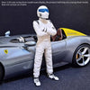 1/24 Scale Male Racecar Driver Action Figure