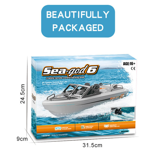 1/32 Scale RC High Speed Rescue Boat Model RTR 0694 2.4G 8KM/H