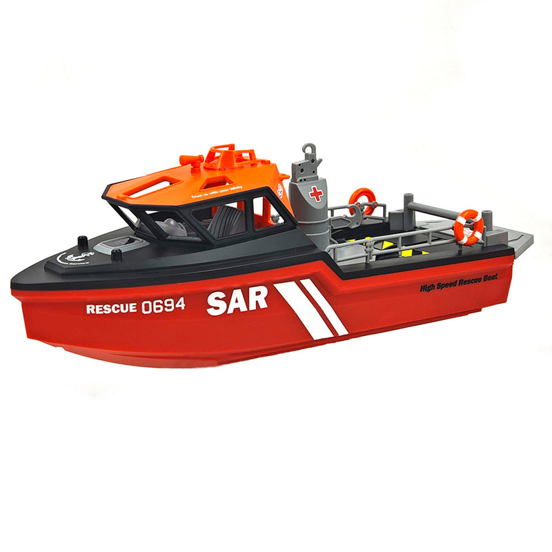 1/32 Scale RC High Speed Rescue Boat Model RTR 0694 2.4G 8KM/H