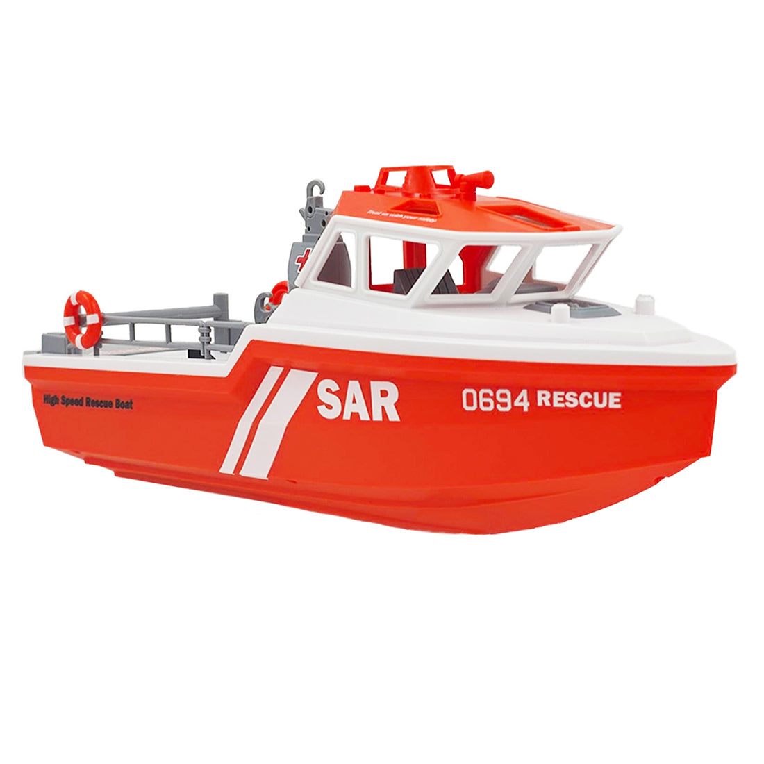 1/32 Scale RC High Speed Rescue Boat Model RTR 0694 2.4G 8KM/H