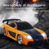 1/43 Scale Mini RC Car 2.4G Full-Proportional LED Remote Control 4WD Drift Racing Car