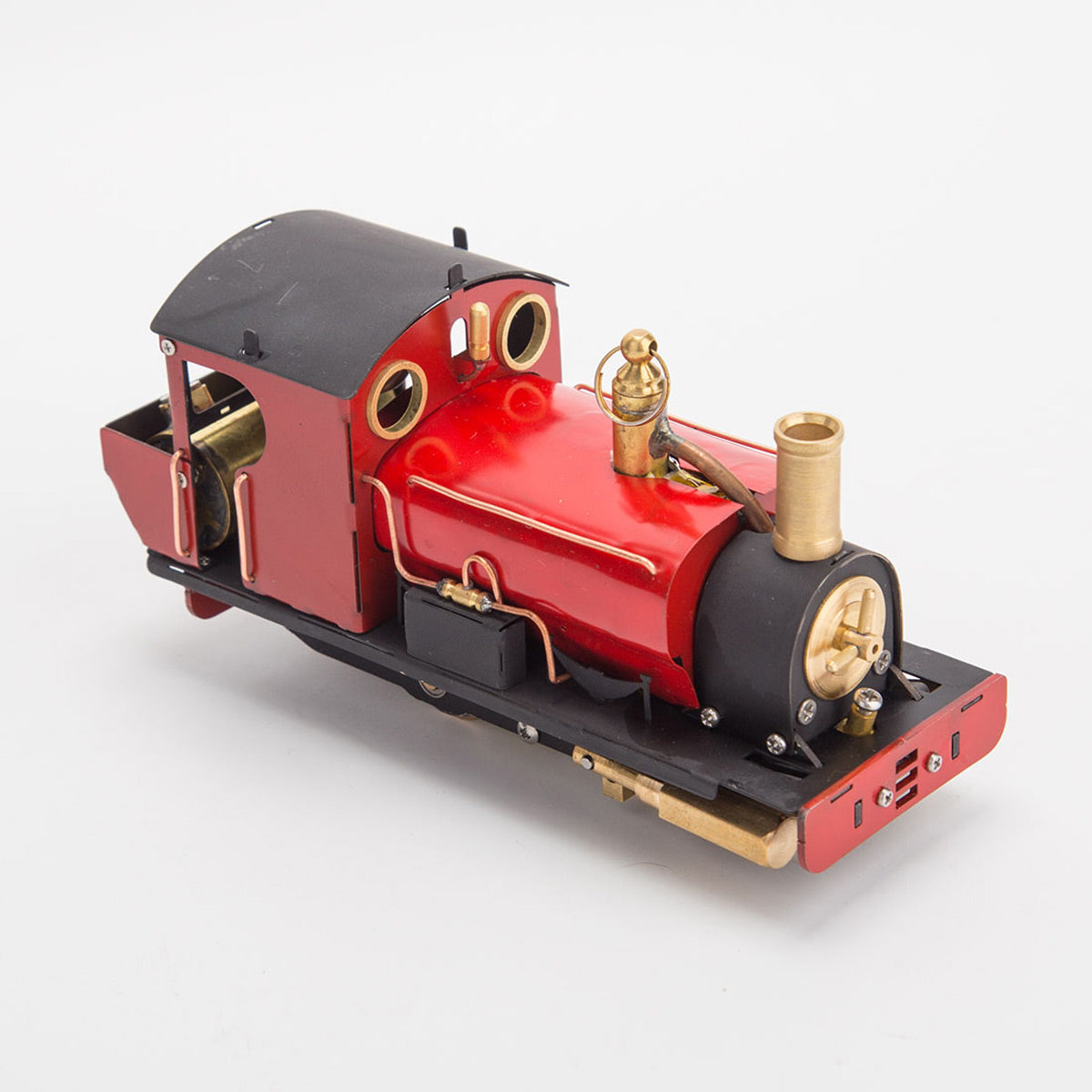 1/50 HO Scale Live Steam Locomotive Model with Oscillating Steam Engine