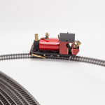 1/50 HO Scale Live Steam Locomotive Model with Oscillating Steam Engine