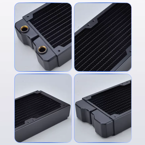 120 High-efficiency Pure-Copper Water Radiator 40mm For Engine Model Modification - stirlingkit