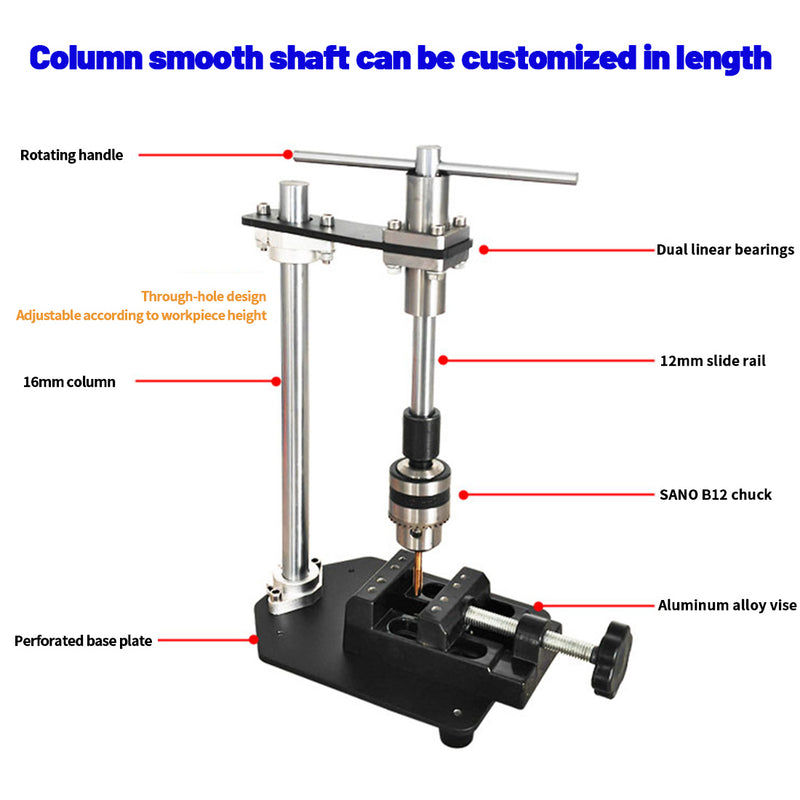 DIY Manual Thread Tapping Machine Model