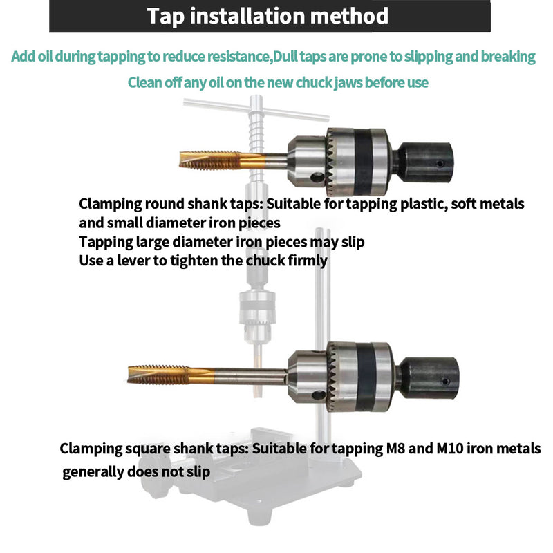 DIY Manual Thread Tapping Machine Model