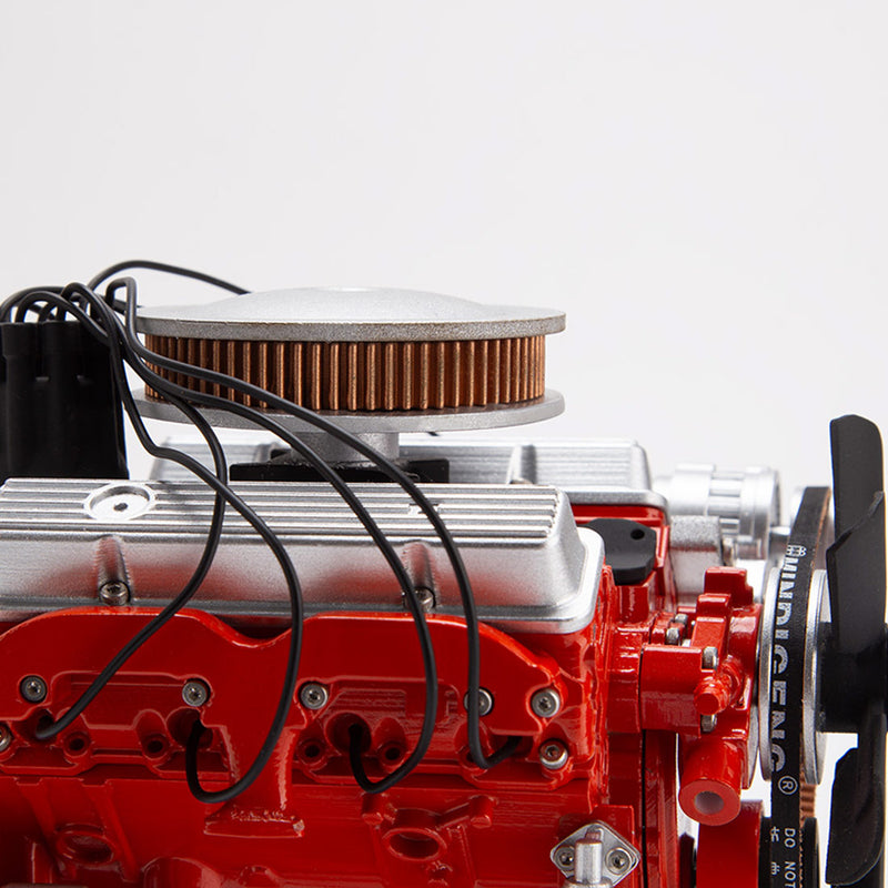 ENJOMOR 1/6 Scale Big Block V8 Engine Kits That Works Fully 3D Printed