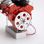 ENJOMOR 1/6 Scale Big Block V8 Engine Kits That Works Fully 3D Printed