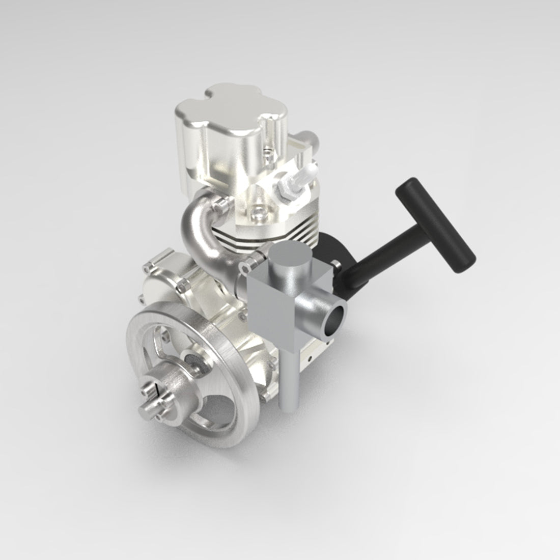 ENJOMOR GS-DK01 4 Stroke Single Cylinder Gas Power Engine RTR 14000rpm 8cc
