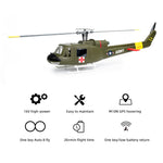 FlyWing Bell UH-1 Huey V4 GPS RTF helicopter Anyone Can Fly it