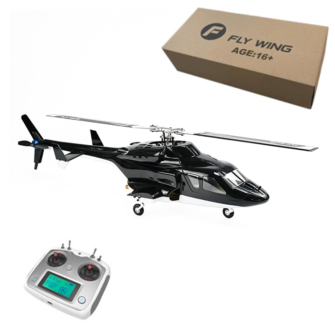 FLYWING FW450L Big Airwolf GPSRC Helicopter 2.4G RC 6CH  450-Class Electric Airplane Model