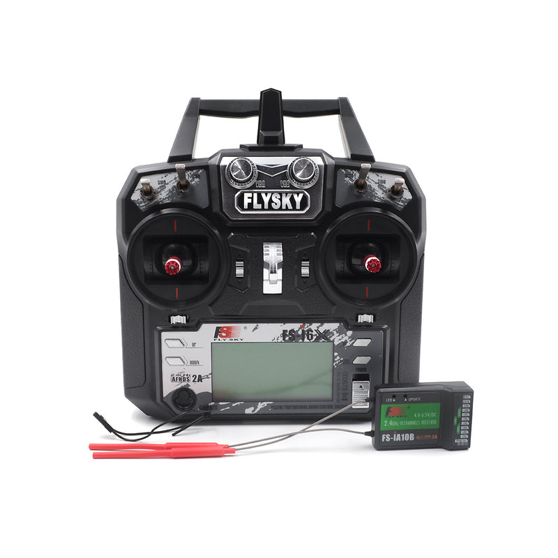 FS-i6X Remote Control with IA6B Receiver Helicopter Fixed Wing Glider Multiaxis 10 Channel Transmitter iA10B Receiver