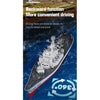 LHD-881 RC Boat 1/390 2.4G RC Electric High-Frequency Twin-Engine Battleship Model