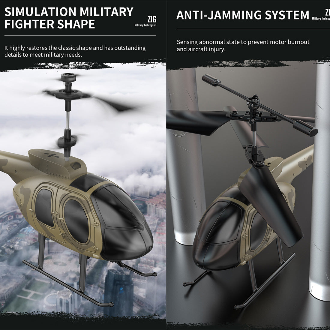 MD500 2.4G 4CH 6-axis Gyroscope Simulation RC Helicopter Model - RTF Version - stirlingkit