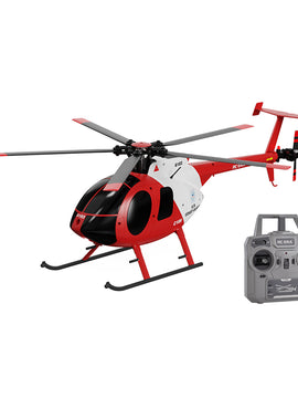 MD500 C189 Little Bird Aircraft Model 1/28 2.4G 4CH Single-Rotor RC Helicopter Model - RTF Version