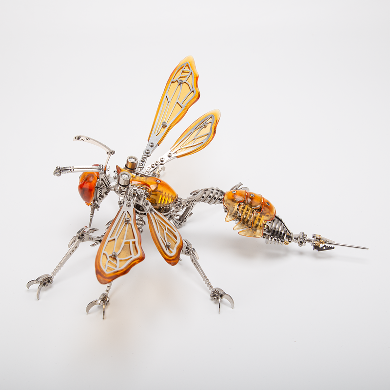 Mechanical Insects Combo: Wasp and Ant Metal Puzzle Kits