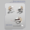 Mechanical Nautilus 3D Metal Model Building Kits with LED Light for Home Decor Pre-order