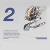 Mechanical Nautilus 3D Metal Model Building Kits with LED Light for Home Decor Pre-order