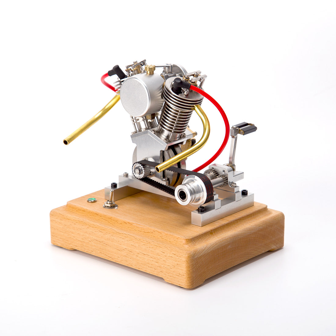 MUSA Hoglet Mini V-twin Engine  V2 Gasoline 4-Stroke Engine Motorcycle With Kickstarter