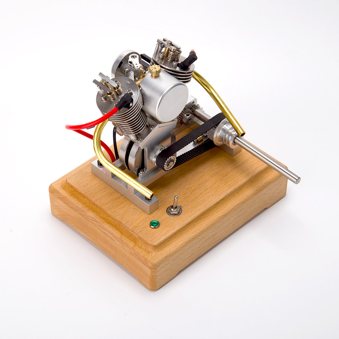 MUSA Hoglet Mini V-twin Engine  V2 Gasoline 4-Stroke Engine Motorcycle With Kickstarter