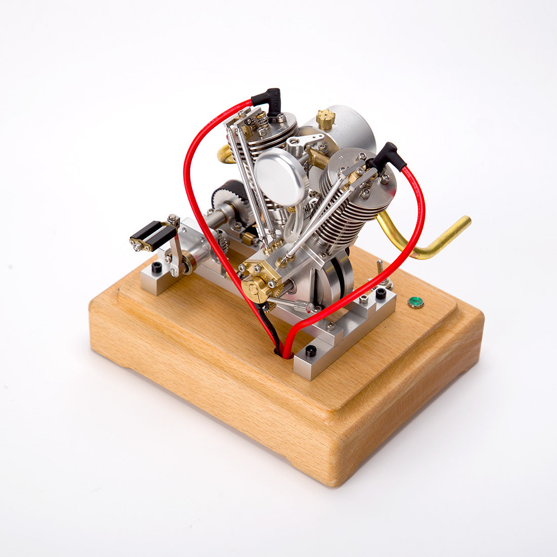 MUSA Hoglet Mini V-twin Engine  V2 Gasoline 4-Stroke Engine Motorcycle With Kickstarter