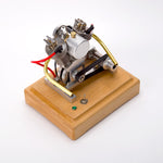 MUSA Hoglet Mini V-twin Engine  V2 Gasoline 4-Stroke Engine Motorcycle With Kickstarter