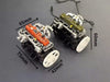 Pre-painted model L4 Car Engine kits With Turbocharger 1/20th Scale for Scale Modelers