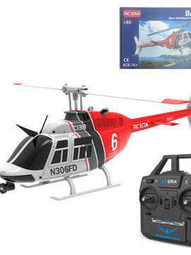 RC ERA C138 206 RCHelicopter 2.4G 6CH 1/33 Scale No Aileron Helicopter with Altitude Hold