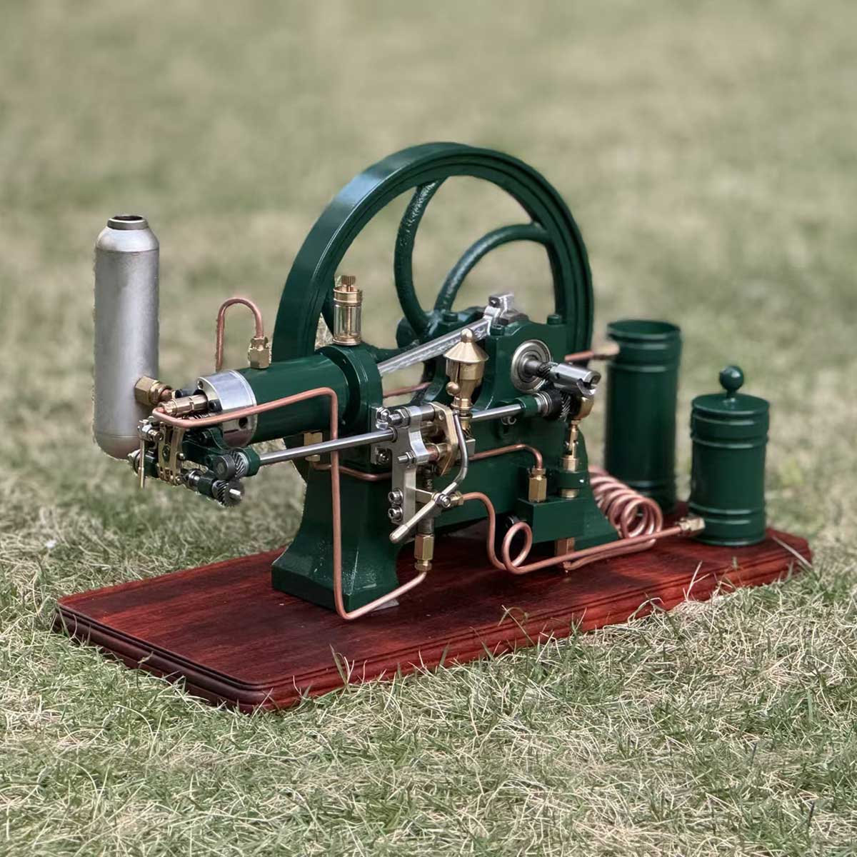 RETROL 16cc Horizontal 4-Stroke Diesel Stationary Engine Model Water-Cooled ICE Engine D16