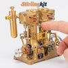 RW-L2 Retro Precision Mini Reciprocating Inline Twin-Cylinder Steam Engine Model