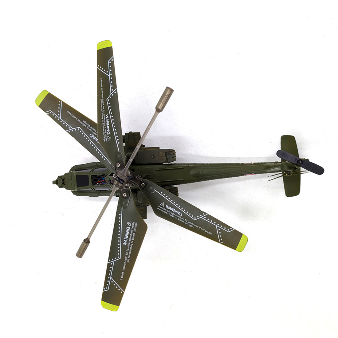 S109H  2.4G RC 3CH Apache RC Helicopter Dual-Prop Gyro Stabilized Airplane Model with Bright Night Navigation Lights -RTF Version - stirlingkit