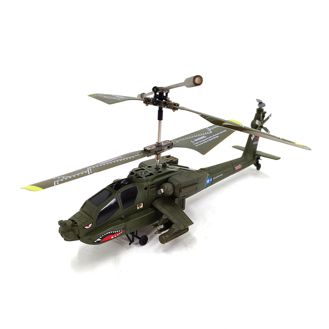 S109H  2.4G RC 3CH Apache RC Helicopter Dual-Prop Gyro Stabilized Airplane Model with Bright Night Navigation Lights -RTF Version - stirlingkit