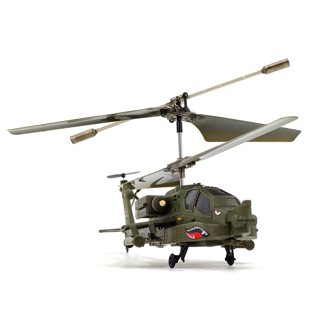 S109H  2.4G RC 3CH Apache RC Helicopter Dual-Prop Gyro Stabilized Airplane Model with Bright Night Navigation Lights -RTF Version - stirlingkit