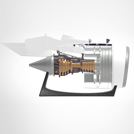 SkyMechman NTR-900 Building a 1/30 Turbofan Engine Model Kit - Build Your Own High Bypass Engine Nacelle that Works - stirlingkit