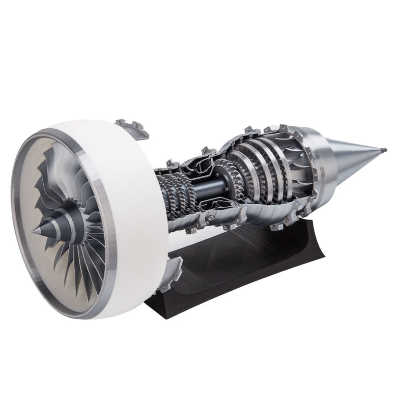 SKYMECHMAN TR900 Aircraft Turbofan Engine Model Kits 1/15 with LED Light Upgrade