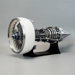 SKYMECHMAN TR900 Aircraft Turbofan Engine Model Kits 1/15 with LED Light Upgrade